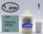 Preview: Opel, Silberblau Metallic, 245: 20ml Lackstift, von ATW Autoteile West.